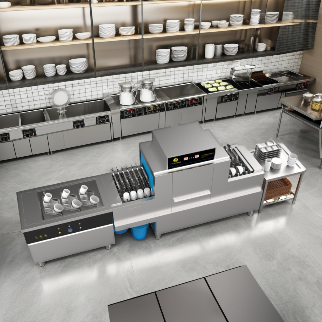Professional New Creative Restaurant Dishwasher Smart Kitchen Machine with Competitive Price