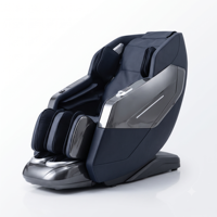 Sillón de Masaje 3D de Lujo para el Bienestar en el Hogar, Control por Voz con IA, Riel SL, Gravedad Cero, Calefacción con Bolsas de Aire, Bluetooth, Reclinable, Masajeador de Pies