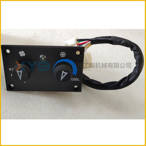 Pièces de chargeuse et de niveleuse XCMG 24V ASYZY50144 Interrupteur de contrôle de la température de la climatisation (usine d'origine) - Product Image 2