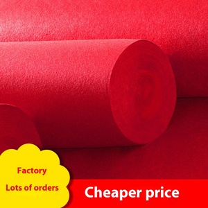 Nhà Sản Xuất Của Dùng Một Lần Dày Polyester Thảm Đỏ Sàn Mat Cuộn Cho Sử Dụng Ngoài Trời Cho Lễ Kỷ Niệm Đám Cưới Máy Làm - Product Image 3