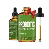 Complément Probiotique Liquide Naturel pour Animaux de Compagnie Marque Blanche OEM – Gouttes Riche en Protéines pour Soutien Immunitaire, Absorption Rapide 2,5G/Unité – Soins de Santé