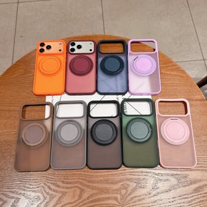 Étui de téléphone magnétique rotatif mat pour iPhone 17, sensation premium pour iPhone 16 Pro Max, coque antichoc pour iPhone 15 - Product Image 4