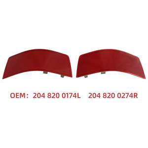 Reflectores Mercedes-Benz GLK204 A2048200174L A2048200274R Rectangulares Menisco PMMA Lentes LED Autoadhesivas - Product Image 3