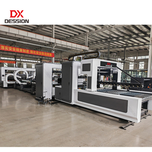 Tự động sóng hộp carton gấp máy dán giấy các tông thư mục <span class=keywords><strong>gluer</strong></span> máy cho hộp carton làm mmachine - Product Image 2