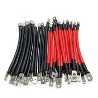 Câble de batterie pour onduleur solaire DC 25mm2, faisceau de câbles 2AWG 4AWG, connecteurs de borne de batterie de voiture avec cosse pour automobile