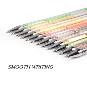 Longorgeous haute capacité <span class=keywords><strong>48</strong></span> couleurs artiste métal paillettes <span class=keywords><strong>Gel</strong></span> encre stylo ensemble aquarelle stylo avec boîte en PVC - Product Image 4