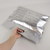 Sacs à vêtements personnalisés imprimés avec fermeture éclair, emballage en aluminium, sacs de shopping en plastique avec poignée et fermeture à glissière