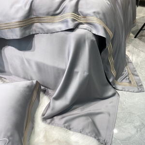 100% Áo Eucalyptus Lyocell Duvet Cover, Làm Mát, Mềm Mượt, Mịn Màng, Tuyệt Vời Cho Bộ Đồ Giường Ngủ Nóng - Product Image 6