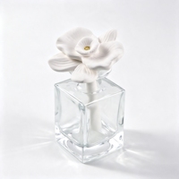 Diffuseur d'ambiance artisanal en porcelaine 150 ml, parfum d'intérieur, plâtre aromatique en céramique, diffuseur d'huiles essentielles à bâtonnets floraux