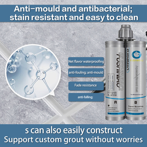 <span class=keywords><strong>Sellador</strong></span> y Embellecedor <span class=keywords><strong>de</strong></span> <span class=keywords><strong>Juntas</strong></span> <span class=keywords><strong>de</strong></span> Azulejos Fushiniao a Base <span class=keywords><strong>de</strong></span> Agua, Doble Cartucho, Adhesivo <span class=keywords><strong>de</strong></span> Dos Componentes, 400g, para Climas <span class=keywords><strong>de</strong></span> Altas Temperaturas - Product Image 4