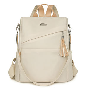 2025ใหม่กระเป๋าเป้สะพายหลังสำหรับเดินทางของผู้หญิงกระเป๋านักเรียนกันขโมยความจุขนาดใหญ่ลายดอกไม้ดีไซน์อเนกประสงค์ - Product Image 2