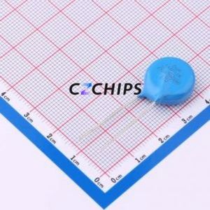 วาริสเตอร์ RM14D112KD1IE100ผ่านชิ้นส่วนรู (THT),P = 7.5mm ตัวต้านทาน1.1kV 1.815kV 895V 680V - Product Image 1