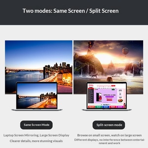 Adattatore JMAX da HDTV Femmina a DP Maschio, Convertitore 4K 60HZ Audio Video Mini DP, Uscita HDTV ad Alta Definizione in Lega di Alluminio per Laptop - Product Image 3