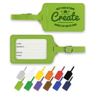 Hình Dạng Da Túi Thẻ Dây Đeo Phim Hoạt Hình Tên Tùy Chỉnh Kawaii Cá Nhân Vali Đám Cưới Tùy Chỉnh Golf Với Trống Da Thẻ - Product Image 1