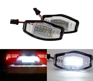 LED plaka aydınlatma ışığı Honda Civic şehir Legend Accord Acura TL TSX MDX plaka kuyruk lambası