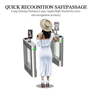 Bền trường lối vào kiểm soát truy cập tự động RFID Swing turnstile quay cửa cho người khuyết tật truy cập - Product Image 5