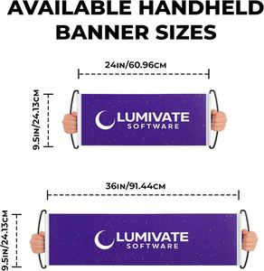 Bannière portable personnalisée en PVC imprimée UV avec logo, image et texte pour cadeaux promotionnels – Résistante aux intempéries et durable - Product Image 5