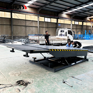 CE Certified Telescopic Lip Fixed Dock Leveler Hydraulic Loading Dock Leveler for Warehouse Container Loading <strong>Unloading</strong> - Product Image 3