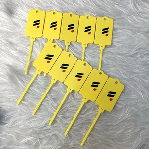 Waterproof vinyl repair shop tags <b>Custom</b> logo plastic labels Tamper-proof <b>key</b> tags Auto repair shop supplies - Product Image 5