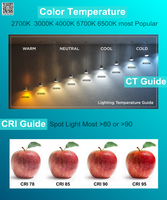 Projecteur LED 10-30V DC 12V AC Alibaba express MR11 GU4 2W 4W 12V