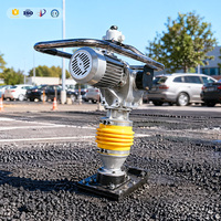 Offre Spéciale – Compacteur de Sol Électrique Industriel 220V/380V, Type Marteau Vibrant, pour la Construction Routière