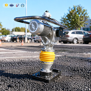 Offre Spéciale – Compacteur de Sol Électrique Industriel 220V/380V, Type Marteau Vibrant, pour la Construction Routière - Product Image 5