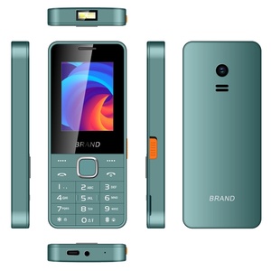 Teléfono Celular para Personas Mayores F236 de Fábrica, Pantalla LCD de 1.77 Pulgadas, Teclado Delgado, Teléfono 2G con Doble SIM, Teléfono GSM para Personas Mayores en Stock - Product Image 1