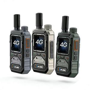 Interphone sans fil portable 4G à <span class=keywords><strong>distance</strong></span> illimitée Carte SIM 4G POC GSM Portée de 5000km Talkie-walkie gratuit à vie - Product Image 1