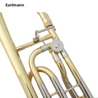 EarlMann Instruments Factory Direct Sales Professional B-Keyed Gold Lacquer Trombone