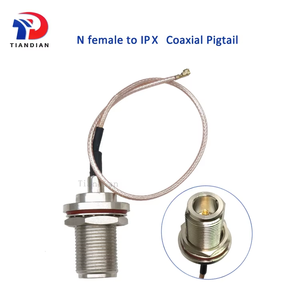 Venta al por mayor de fábrica impermeable N hembra a Ufl Pigital <span class=keywords><strong>Cable</strong></span> coaxial RG178 RG113 <span class=keywords><strong>Cable</strong></span> de conexión - Product Image 2