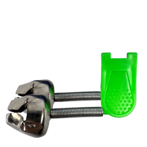 Allarmi per morsi di pesca campane per canne da pesca morsetto per asta Clip per campane anello accessorio per la pesca in ABS verde - Product Image 2