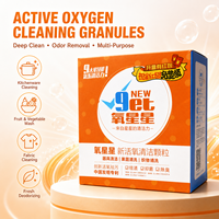 Vente en gros de savon en poudre à lessive de haute qualité 120g poudre de détergent pour tissu antibactérien de l'usine Guangdong utilisation de vêtements à haute mousse