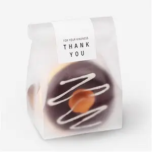 Hot Selling Translucent Packaging Bag Plastic Cookie Pouch