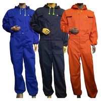 Combinaison FRC Combinaisons ignifuges en coton Vêtements de construction Salopette pour hommes Uniforme de travailleur d'usine