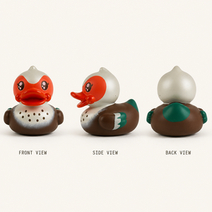 B.DUCK Série Sauvage Canard Moscovy Figurine PVC Flottante OEM Boîte Mystère Personnalisée - Product Image 5