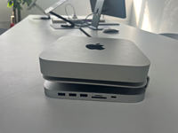 2024 MC50MH Hub Mac Mini dari Aluminium Alloy dengan Enclosure SSD M.2 10Gbps untuk 4K60HZ untuk MAC STUDIO Tersedia di Stok