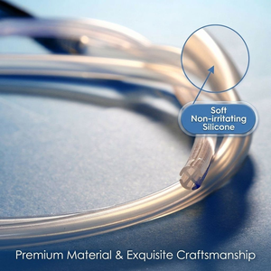 Dispositif médical en silicone conforme aux normes CE MDR ISO13485, tube gastrique pour la gestion des liquides des plaies avec une <span class=keywords><strong>aiguille</strong></span> - Product Image 6