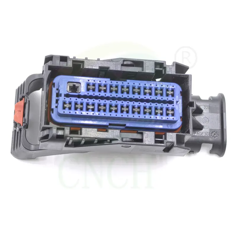 73 Pins 34566-0303 2.54mm Pitch Female ECU Connector Housing Keying Option C Wire Dress Option 0 73 Circuits Blue TPA
