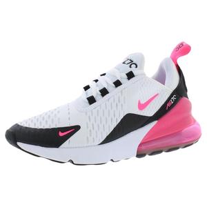 Zapatillas Nike Air Max 270 para Mujer, Color Blanco, Rosa Hyper y Negro, Estilo Baloncesto - Product Image 1
