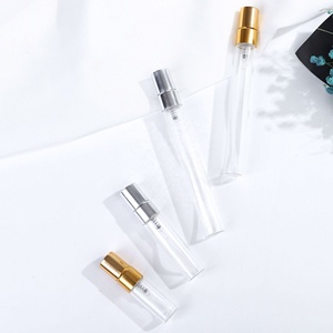 Portable Thick Bottom <b>Empty</b> Round Clear Parfum <b>Spray</b> <b>Bottle</b> 10ml Luxury Glass Perfume Sample <b>Bottle</b> - Product Image 3