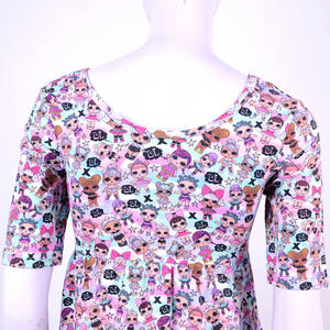 Atkull0l <span class=keywords><strong>SURPRISE</strong></span> — robe d'été respirante à la mode, tenue de dessin animé midi assortie pour famille, nouvelle collection - Product Image 5