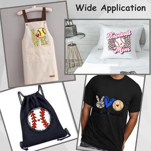 Accessoires vestimentaires : Étiquettes en caoutchouc PET vinyle prêtes à presser, colorées, motifs Maman et Garçon, décalcomanies thermocollantes en gros pour patchs et autocollants de transfert thermique - Product Image 2