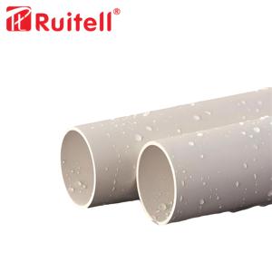 Pasokan air PVC putih Diameter besar dan pipa drainase pasokan air kualitas tinggi dan sistem pipa pipa PVC plastik drainase - Product Image 1