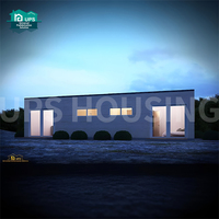 Économique 52 m² Petit Type Villa Préfabriquée Maison 2 Chambres à coucher 1 Salle de Bain Fait de Panneau Sandwich pour Carport Utilisation