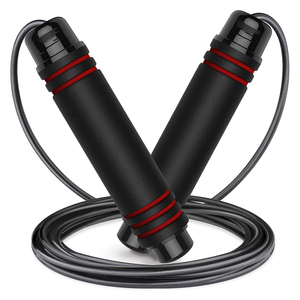 Cuerda de saltar de PVC de estilo clásico de alta calidad, aleación de aluminio para ejercicio aeróbico, gimnasio en casa o rutinas de Fitness al aire libre - Product Image 1