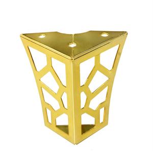WINSTAR Modestil Metall 4 Zoll goldenen Möbels chrank Strands ofa Beine für Bett Ersatz - Product Image 1