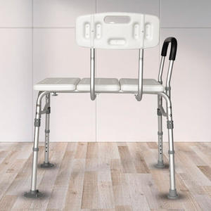 <span class=keywords><strong>Transfer</strong></span> tezgahı ile küvet için ayarlanabilir arkalığı alüminyum yüksekliği ayarlanabilir tıbbi banyo duş tezgahı - Product Image 4