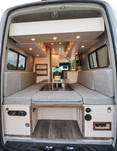 أثاث RV من الألومنيوم عالي الجودة <span class=keywords><strong>camper</strong></span> مع خزانات تحت المقعد - Product Image 1
