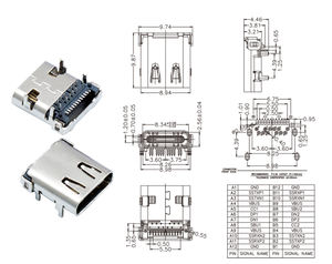 Лучшая цена, прочная предварительная вставка USB Type <span class=keywords><strong>C</strong></span> с коннектором пост-адгезии - Product Image 2