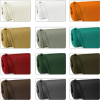 Bâche en toile de coton tissée imperméable et antidérapante, résistante, pour la peinture, la protection contre la poussière, la tente, l'usage textile domestique